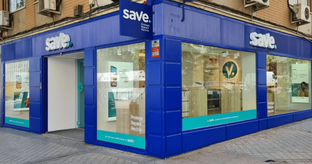 tienda de reparación de móviles Save