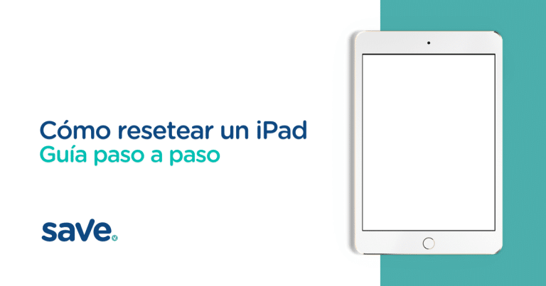 Cómo resetear un iPad. Guía paso a paso