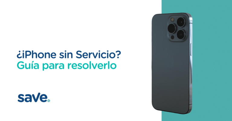 solución al problema "iPhone sin servicio"